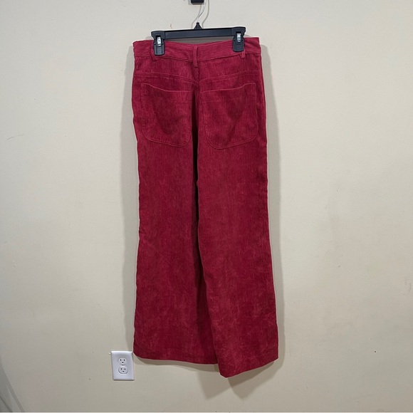Samantha Pleet magenta corduroy pants in size 6 EUC women’s wide - Picture 6 of 9